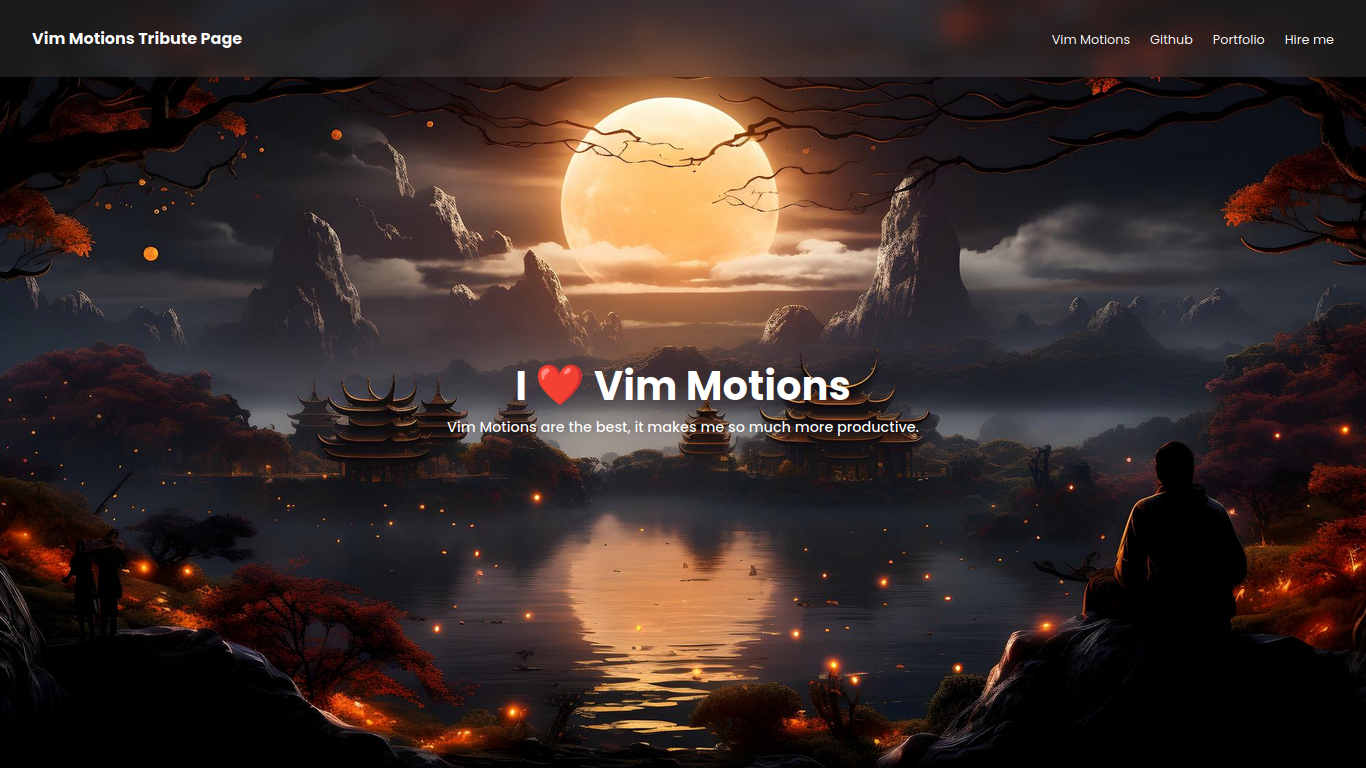 I love vim motions project image